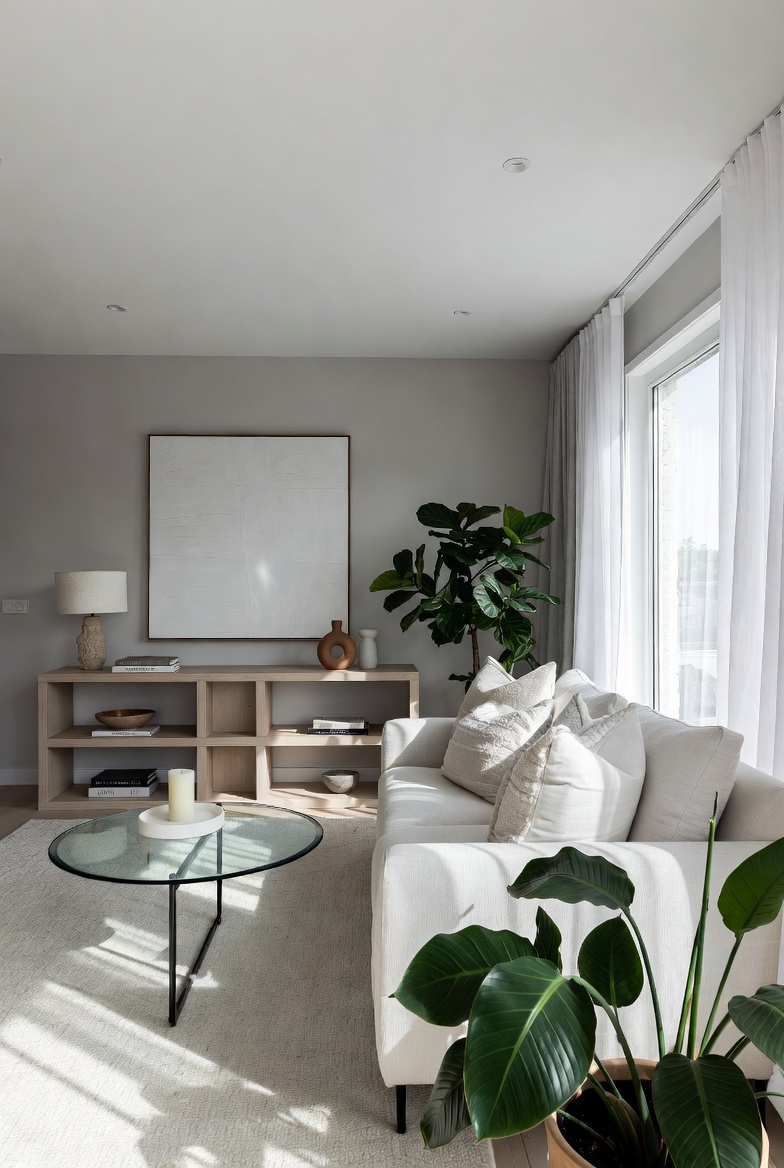 Curated interior products displayed in a lifestyle setting